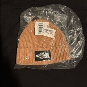 The North Face Tan Beanie small size